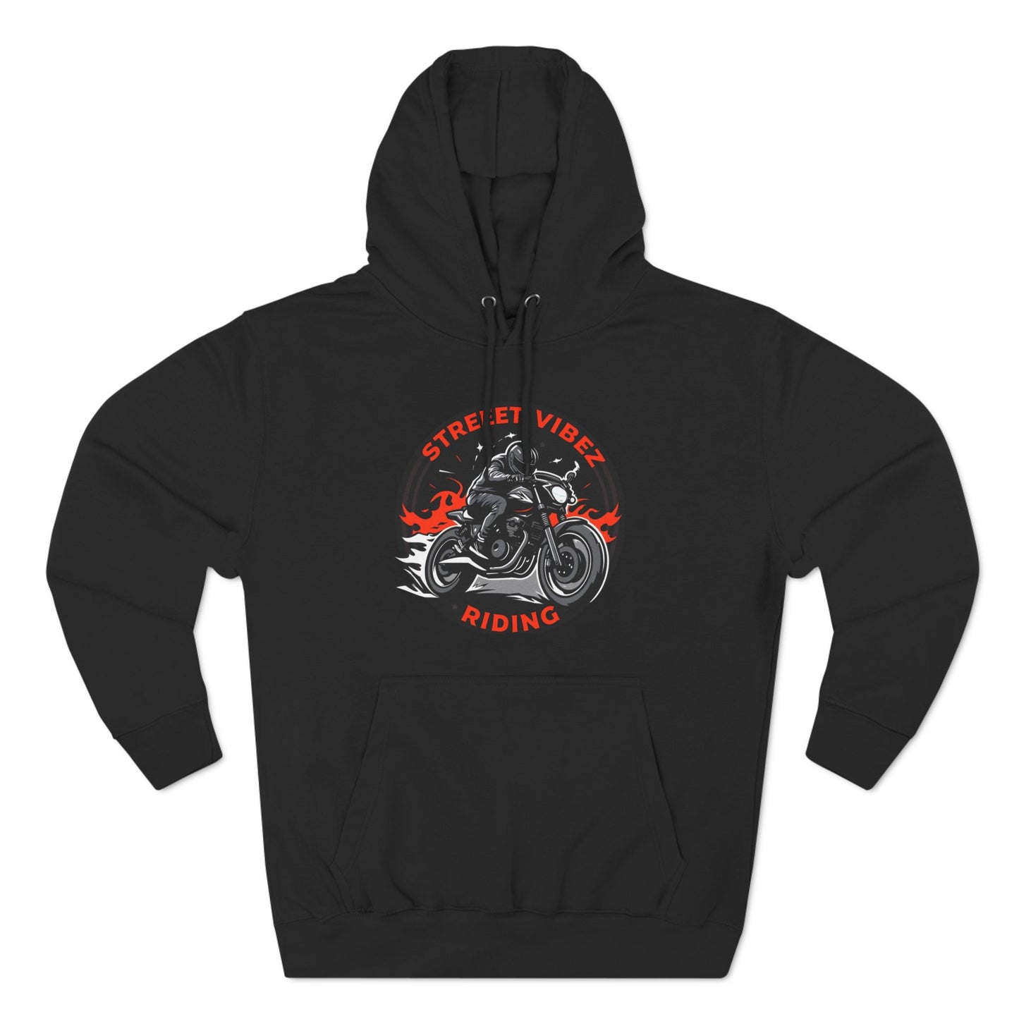 “Roadz” Three-Panel Fleece Hoodie