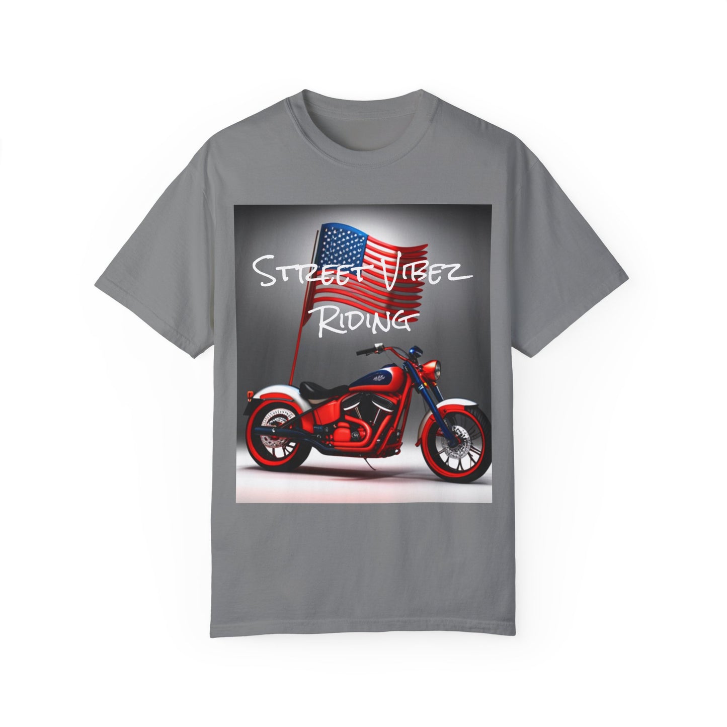 “4th” Unisex Garment-Dyed T-shirt