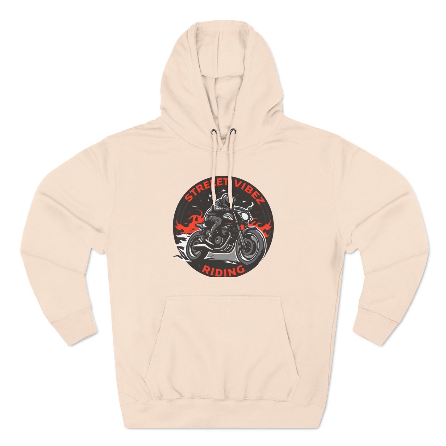 “Roadz” Three-Panel Fleece Hoodie