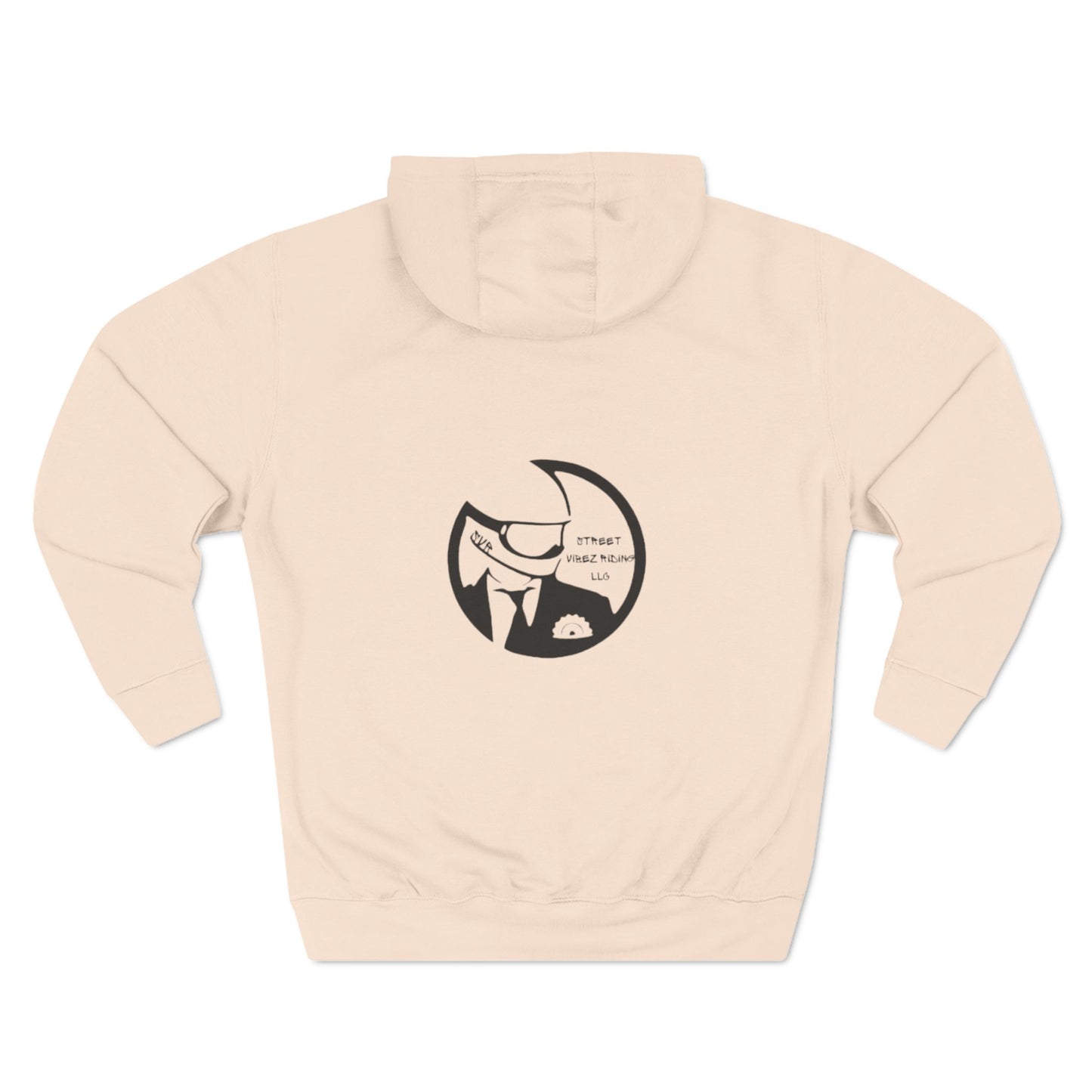 “Roadz” Three-Panel Fleece Hoodie