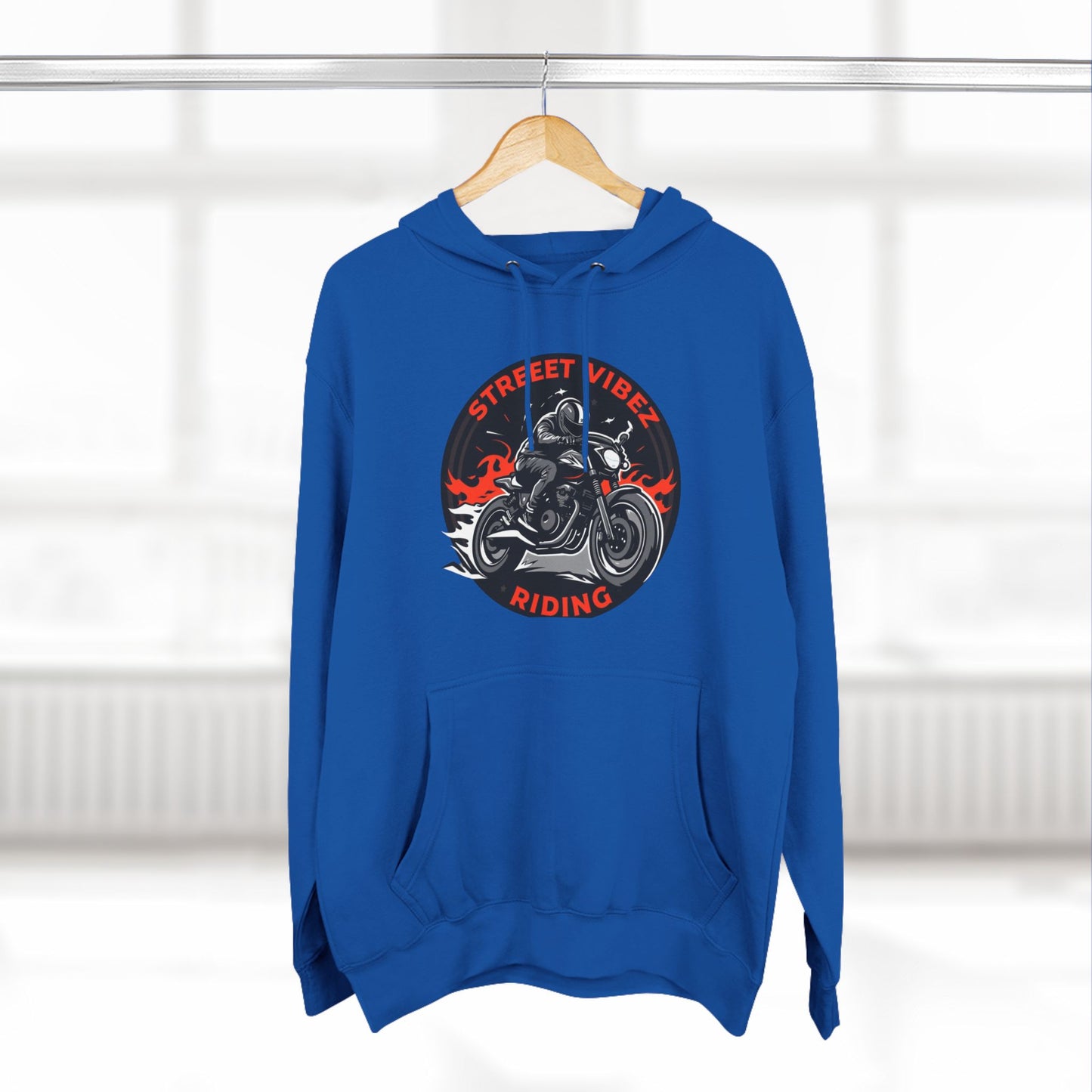 “Roadz” Three-Panel Fleece Hoodie