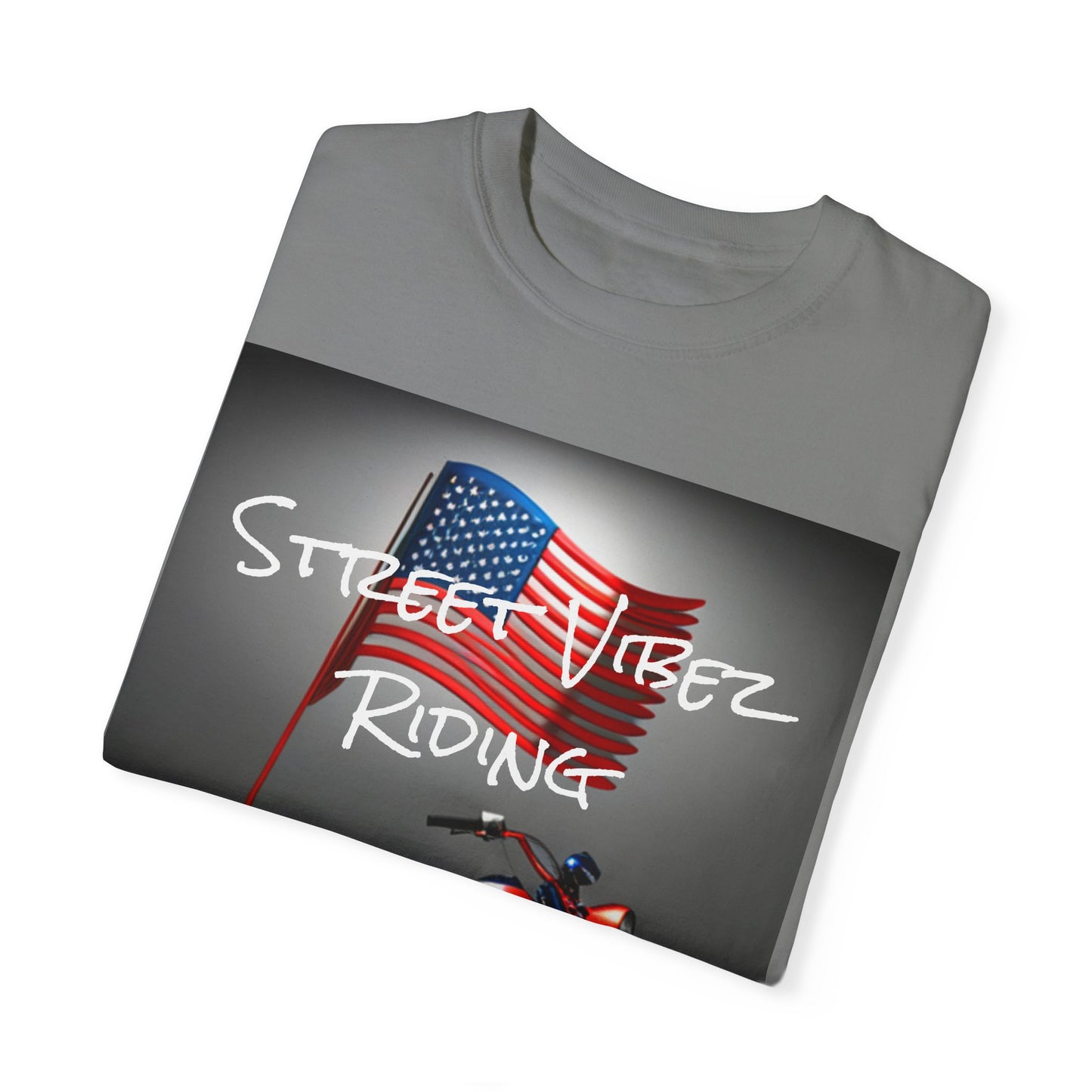 “4th” Unisex Garment-Dyed T-shirt