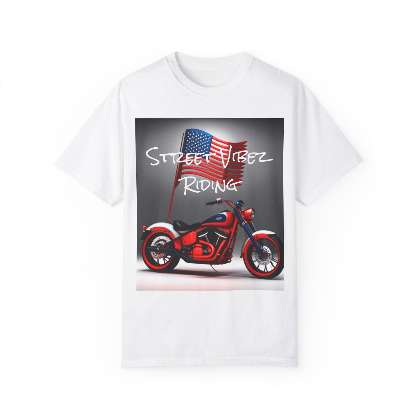 “4th” Unisex Garment-Dyed T-shirt