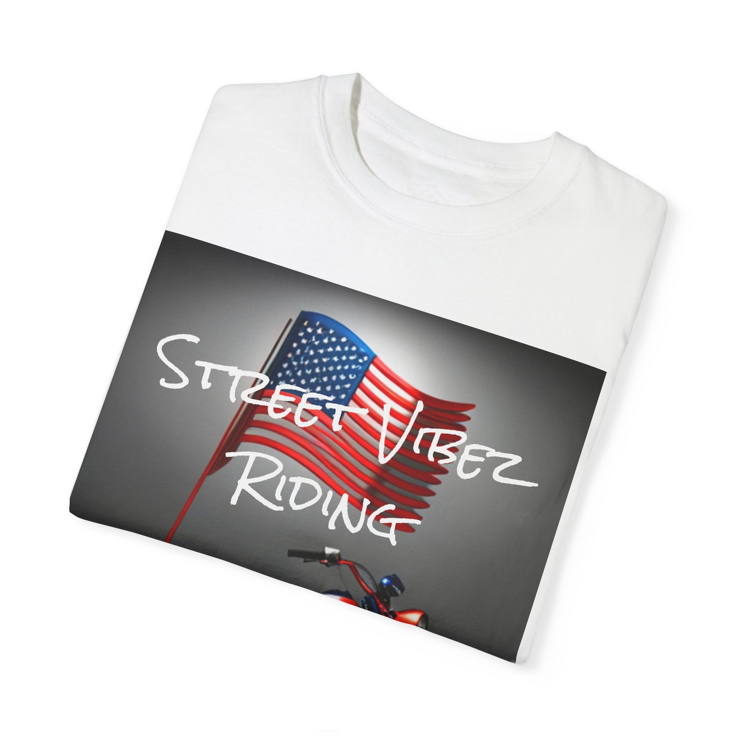“4th” Unisex Garment-Dyed T-shirt