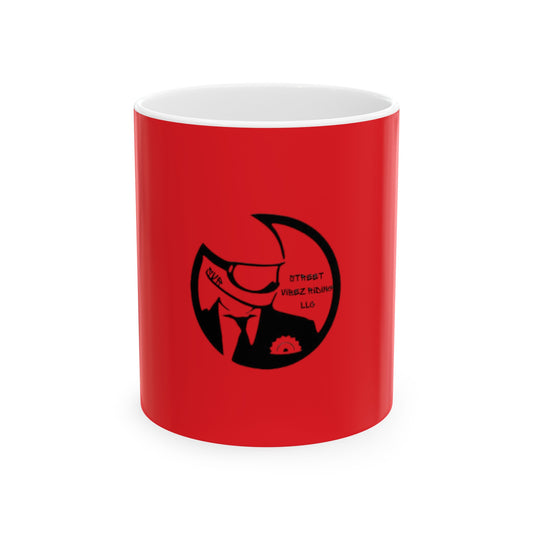“Helmetz” Ceramic Mug, (11oz, 15oz)
