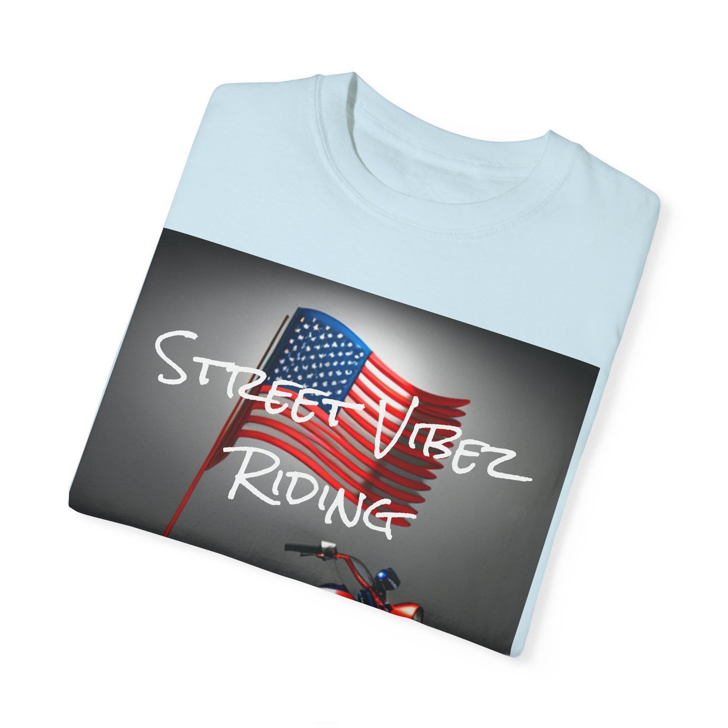 “4th” Unisex Garment-Dyed T-shirt
