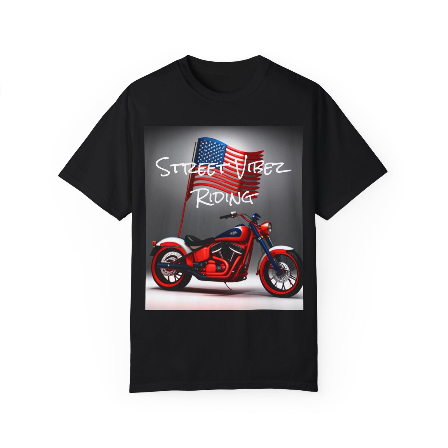 “4th” Unisex Garment-Dyed T-shirt